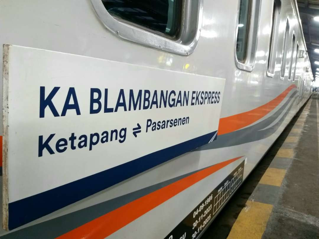 Okupansi KA Blambangan Ekspres terus meningkat sejak rutenya diperpanjang (foto: istimewa)