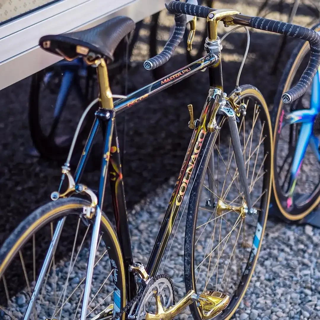Sepeda Colnago lawas alias retro yang biasanya masih berbahan besi itu menjadi buruan kolektor sepeda, dan mereka memerlukan pengakuan keaslian ke Colnago. (Foto: Istimewa)