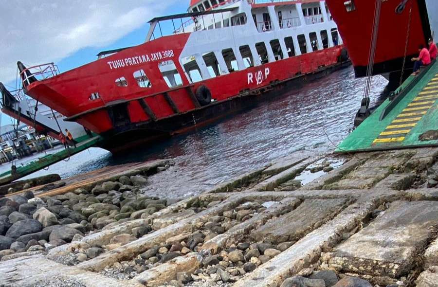 Kondisi dermaga LCM 3 Pelabuhan Ketapang, Banyuwangi (Foto: istimewa)