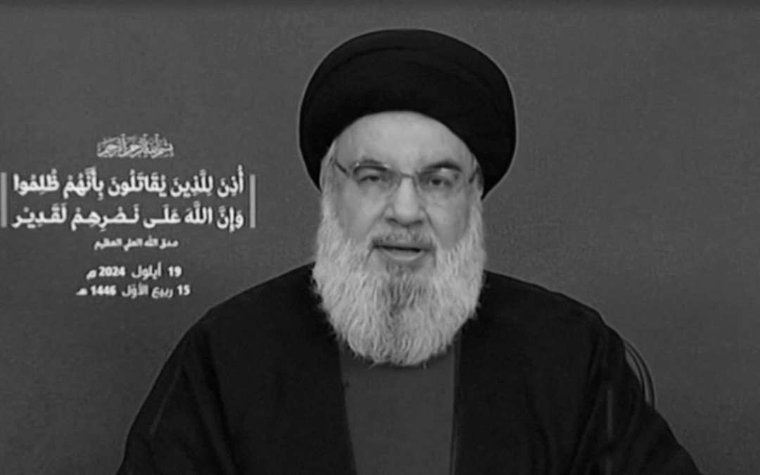 Hassan Nasrallah. (Foto: dok/ngopibareng.id)