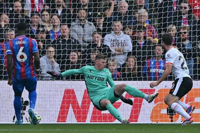 Liverpool tegar di puncak klasemen Liga Inggris setelah meraih kemenangan 1-0 atas tuan rumah Crystal Palace, Sabtu, 5 Oktober 2024. (Foto: Reuters)