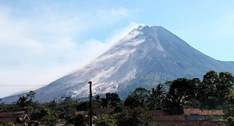 Aktivitas vulkanik Gunung Merapi masih cukup tinggi dalam beberapa hari terakhir. (Foto: PVMBG)