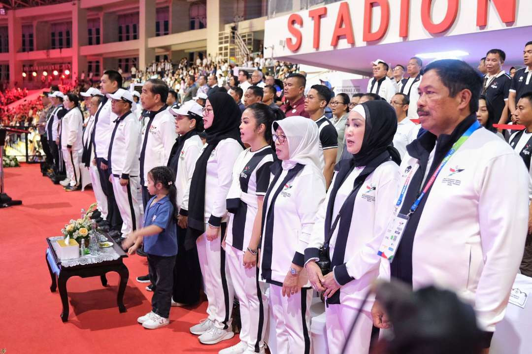 Pekan Paralimpiade Nasional (Peparnas) XVII di wilayah Solo Raya, Jawa Tengah, resmi dimulai. (Foto: Dok Prov Jateng)