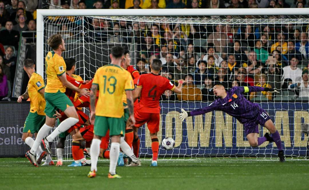 Timnas Australia menghajar China 3-1 dalam laga lanjutan Kualifikasi Piala Dunia 2026 zona Asia. (Foto: X/@Socceroos)