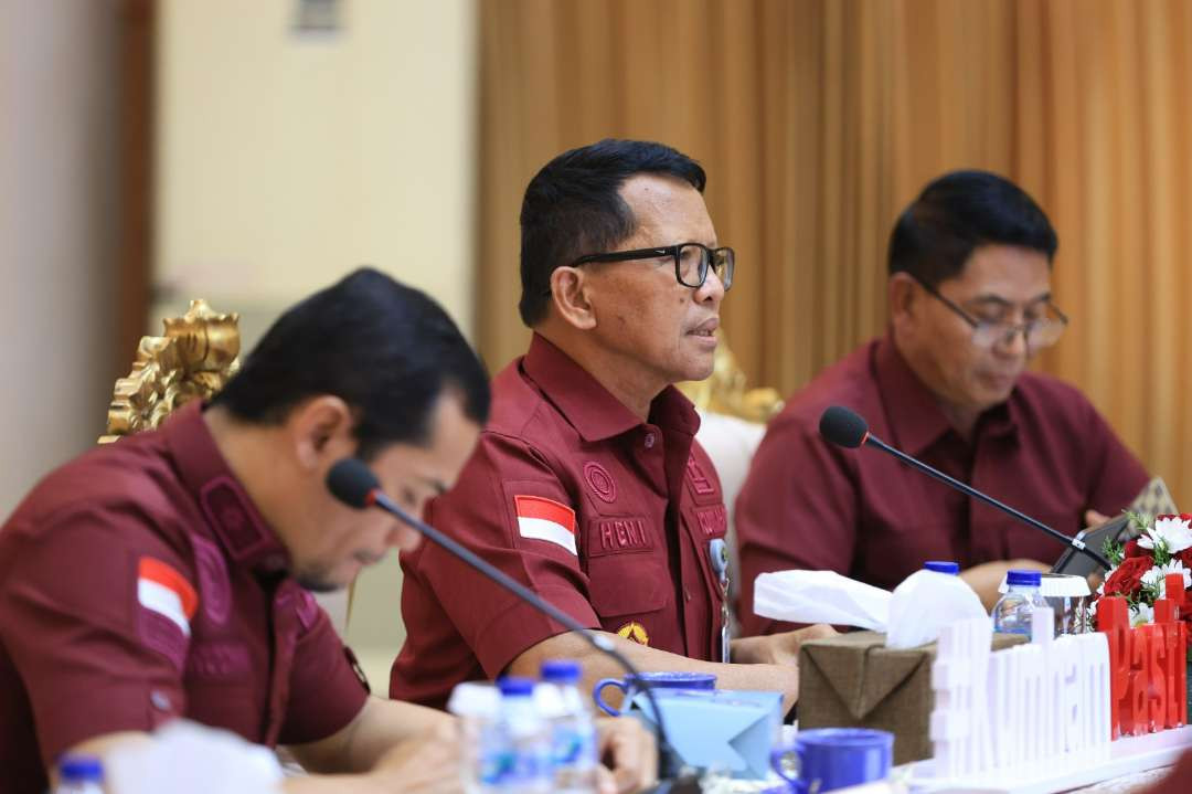 Optimalisasi capaian kinerja dan pengelola anggaran menjadi fokus utama Kanwil Kemenkumham Jatim jelang akhir tahun 2024. (Foto: Humas Kemenkumham Jatim)