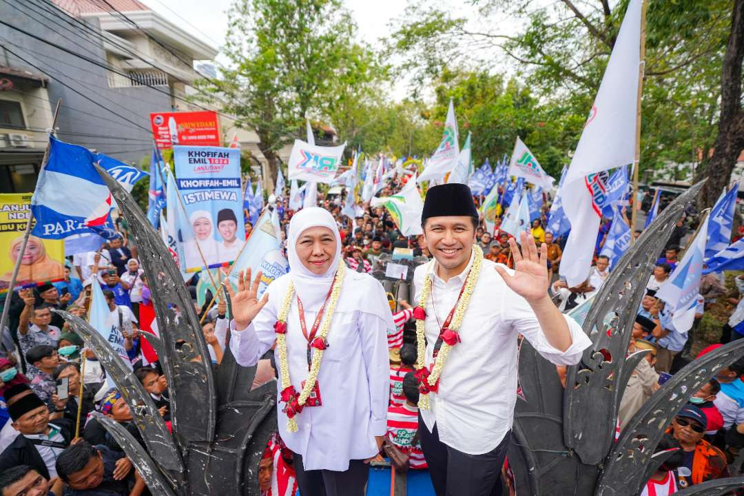 Calon Gubernur Jawa Timur dan wakilnya, sebut sudah siap menghadapi debat pilgub perdana. Rencana, KPU Jawa Timur akan menghelat debat pada 18 Oktober 2024 mendatang. (Foto: Istimewa)