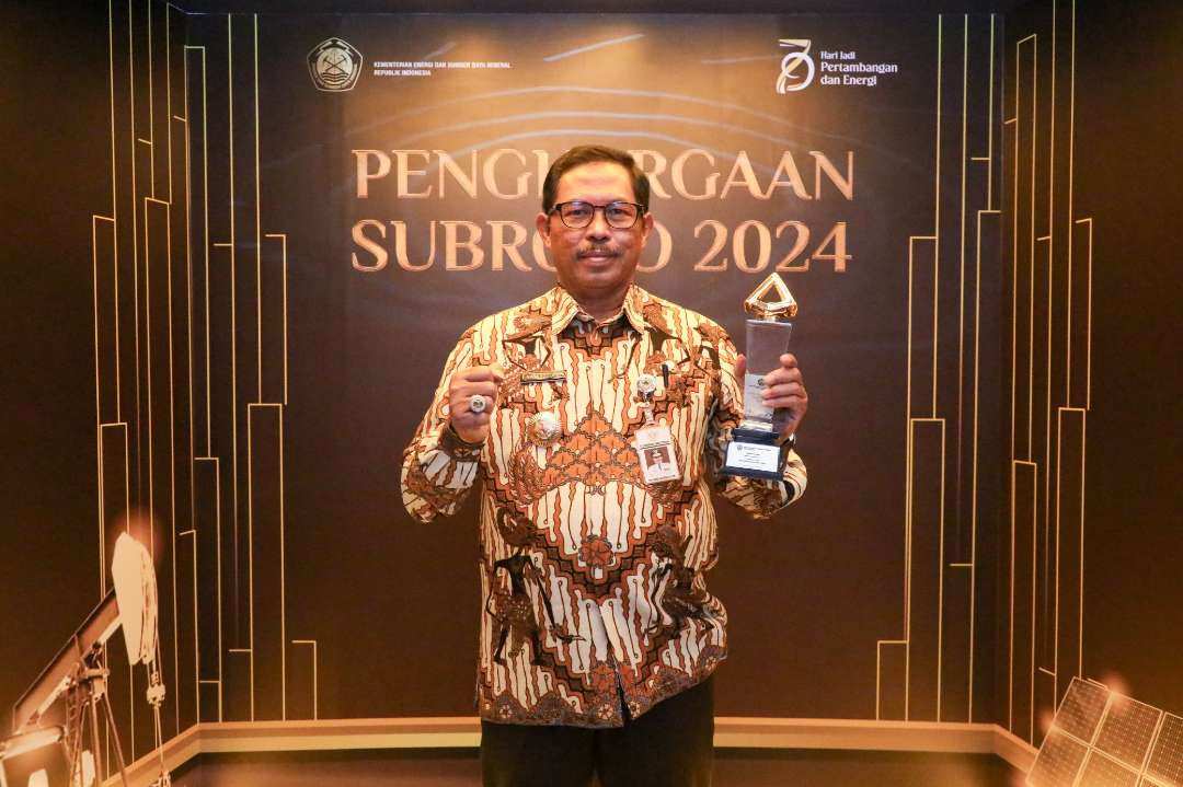 Subroto Award diterima Pj Gubernur Jateng, Nana Sudjana di Hotel Kemphinski Jakarta, Kamis, 10 Oktober 2024 malam. (Foto: Istimewa)