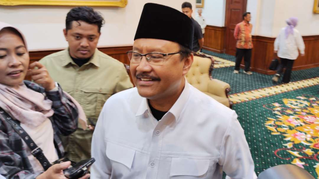 Menteri Sosial, Saifullah Yusuf (Gus Ipul) menilai susunan menteri merupakan hak prerogratif presiden. (Foto: Fariz Yarbo/Ngopibareng.id)