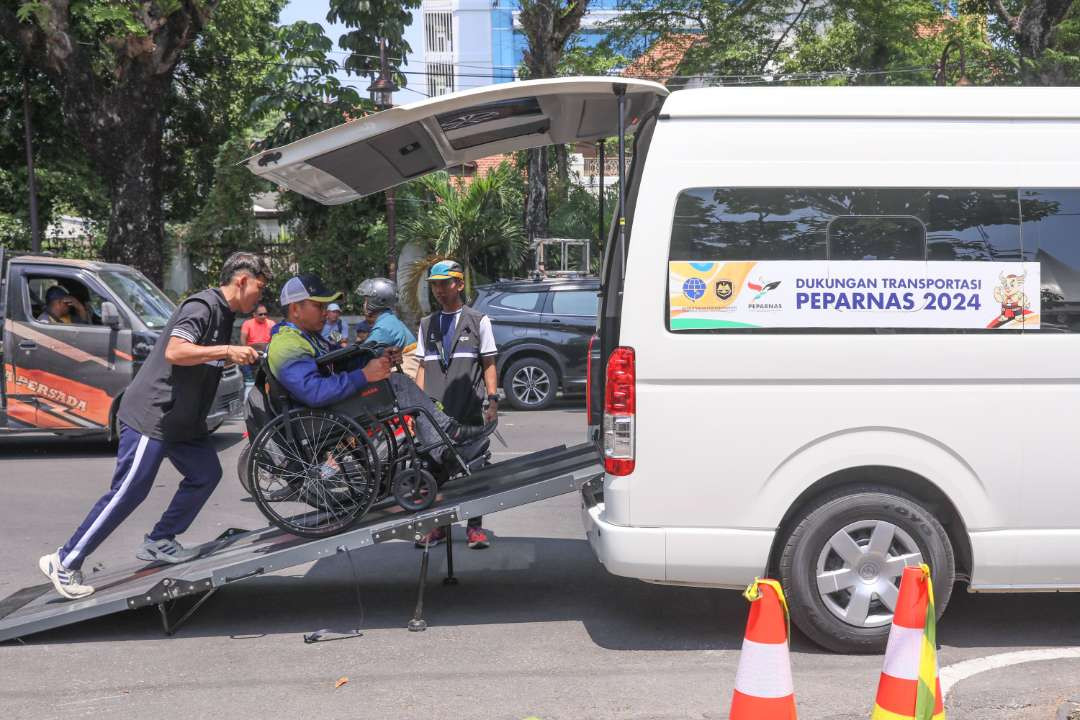 Pelaksanaan Pekan Paralimpiade  Nasional (Peparnas) XVII di Solo Raya terbukti mampu menumbuhkan perekonomian warga sekitar. (Foto: Prov Jateng)