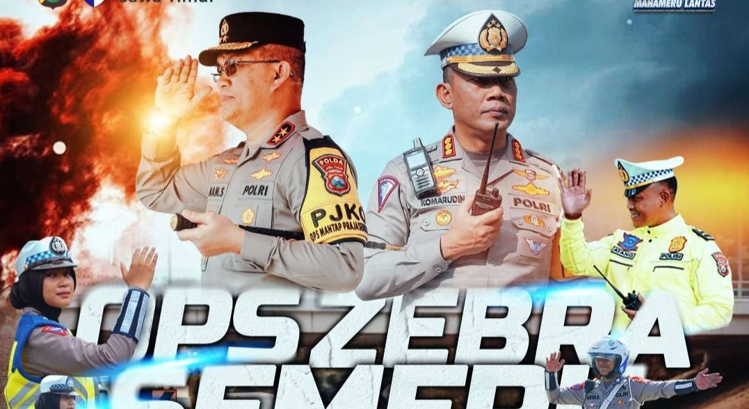 Kepolisian Daerah Jawa Timur (Polda Jatim) bakal menggelar Operasi Zebra Semeru selama dua pekan, mulai hari ini Senin 14 – 27 Oktober 2024. (Foto: Polda Jatim)