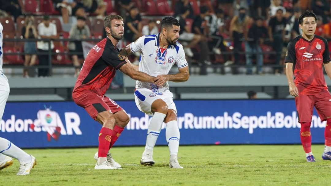 Pertemuan Arema FC dan Persija di Piala Presiden 2024 lalu (Foto: Arema FC)