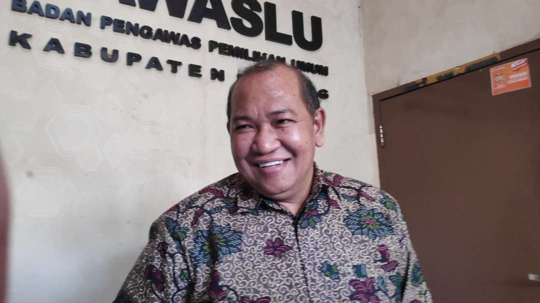 Ketua Bawaslu Kabupaten Malang, Mohammad Wahyudi (Foto: Agung/Ngopibareng.id)