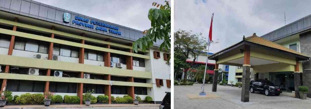 Kantor Dinas Peternakan Jawa Timur digeledah KPK, Rabu 16 Oktober 2024. Kejadian serupa pernah terjadi 2017 silam. (Foto: Istimewa)