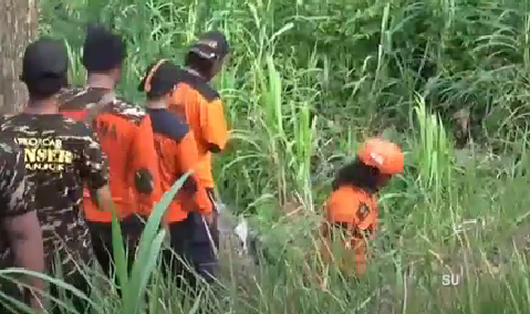 Tim SAR gabungan mencari pendaki hilang di Gunung Wilis, di jalur Sekartaji, Nganjuk. (Foto: Istimewa)