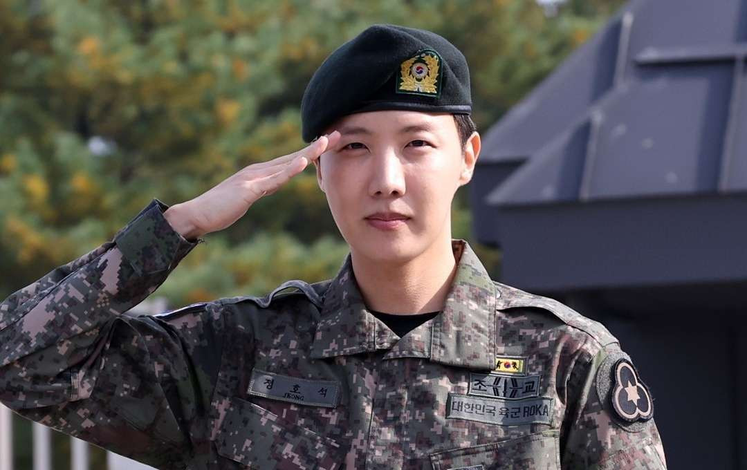 J-Hope BTS selesai menjalankan wajib militer atau wamil. (Foto: Istimewa)