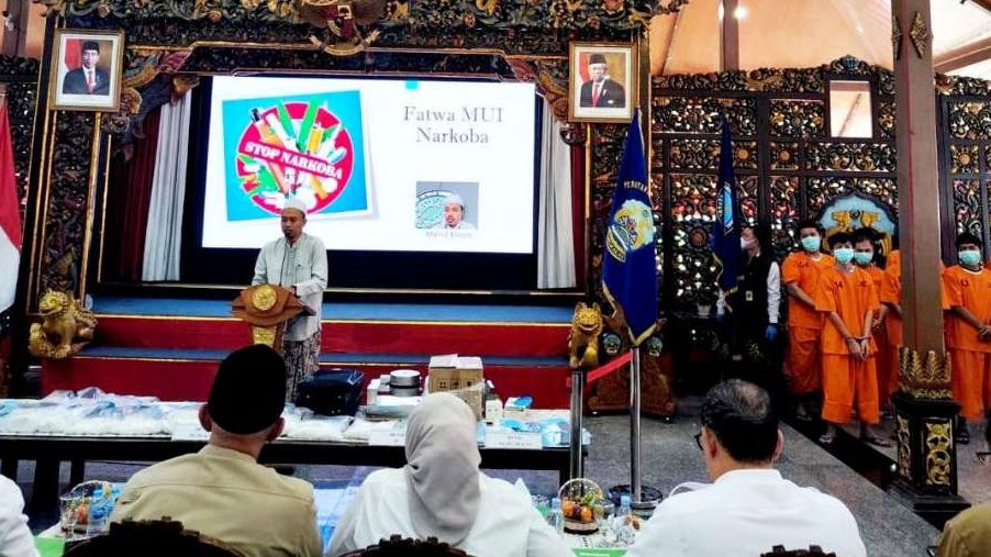 Kiai Maruf Khozin dan respon masalah narkoba di Madura. (Foto: maruf for ngopibareng.id)