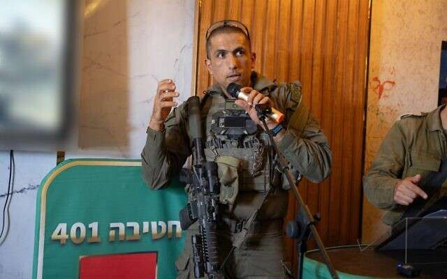 Kolonel Ehsan Daqsa tewas dalam pertempuran di Jalur Gaza utara, Minggu 20 Oktober 2024. (Foto: The Times of Isreal)