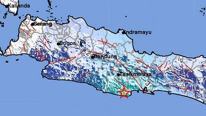 Gempa magnitudo 5,0 terjadi di lautan barat daya Pangandaran, Jawa Barat, Selasa, 22 Oktober 2024 malam. Gempa ini tidak menimbulkan tsunami. (Foto: Ilustrasi)