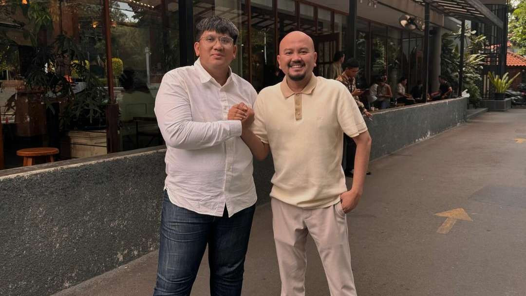 Ali Rifki bertemu dengan Diky Soemarno (Foto: Ali Rifki)