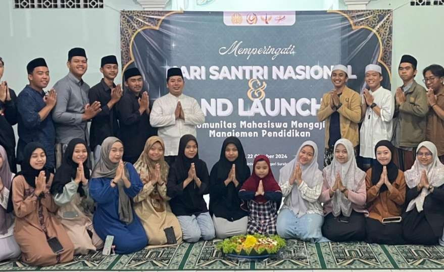 Manajemen Pendidikan Universitas Negeri Surabaya (UNESA) meluncurkan komunitas baru bernama "Mahasiswa Mengaji" di Musholla FIP UNESA. (Foto:unesa for ngopibareng.id)