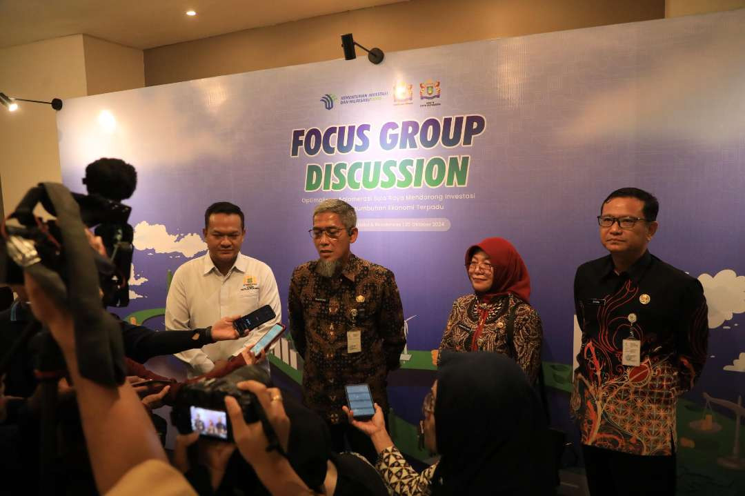 Sekretaris Daerah Provinsi Jateng, Sumarno, di sela acara Focus Group Discussion  (FGD) Optimalisasi Aglomerasi Solo Raya di Hotel Paragon, Kota Surakarta, pada Jumat, 25 Oktober 2024. (Foto: Dok. Pemprov Jateng)