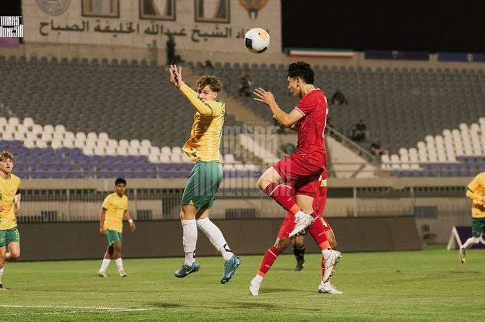 Timnas Indonesia U-17 bermain imbang tanpa gol melawan Australia pada laga terakhir Grup G kualifikasi Piala Asia U-17 2025. (Foto: Instagram @timnasindonesia)