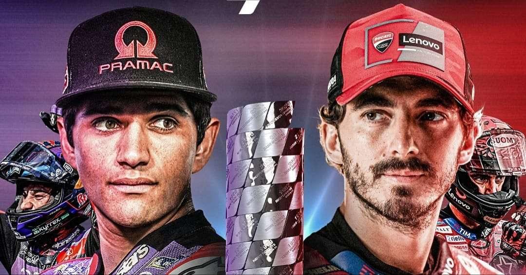 Perebutan gelar juara dunia MotoGP makin sengit, antara Jorge Martin (kiri) vs Francesco Bagnaia di Sirkuit Sepang, Malaysia, 1-3 November 2024. (Foto: Instagram MotoGP)