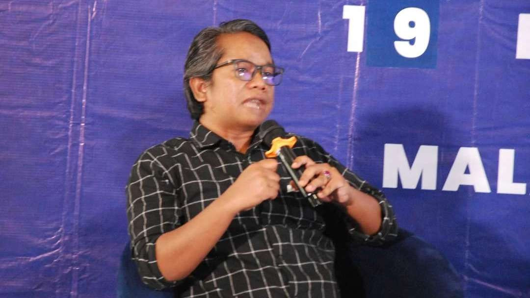 Komisioner KPU Kabupaten Malang Divisi Sosialisasi, Pendidikan Pemilih, Partisipasi Masyarakat, dan SDM, Mahendra Pramudya Mahardika. (Foto: Moh Badar Risqullah/Ngopibareng.id)