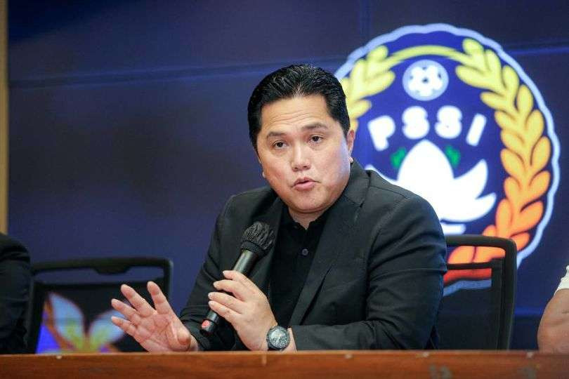 Ketua Umum PSSI, Erick Thohir, menargetkan timnas Indonesia lolos ke putaran keempat Piala Dunia 2026 Zona Asia. (Foto: PSSI)