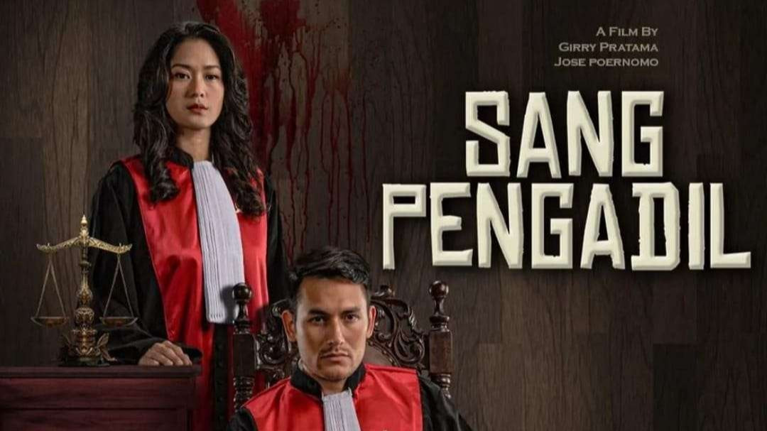 Poster film Sang Pengadil dibintangi oleh Prisia Nasution dan Arifin Putra. (Foto: Lingkar Pictures)