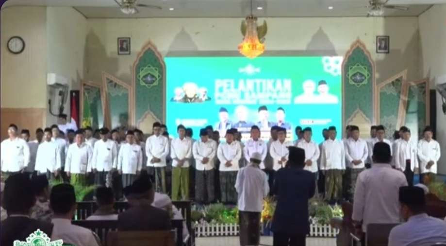 Acara pelantikan Pengurus Cabang Nahdlatul Ulama (PCNU) Sampang 2024-2029 (29 Oktober 2024).(Foto:adi/ngopibareng.id) 