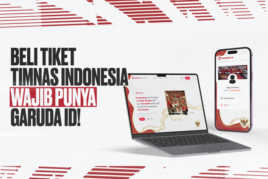 Namanya Garuda ID. Garuda Fans kini bisa mendaftar secara gratis sekaligus menjadi salah satu syarat wajib untuk dapat membeli tiket pertandingan resmi. (Grafis: dok: pssi)