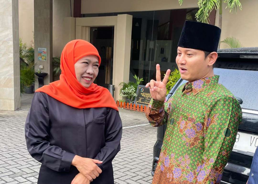 Calon Gubernur Jawa Timur, Khofifah Blusukan ditemani Mas Ipin, Jumat 1 November 2024. (Foto: Istimewa)