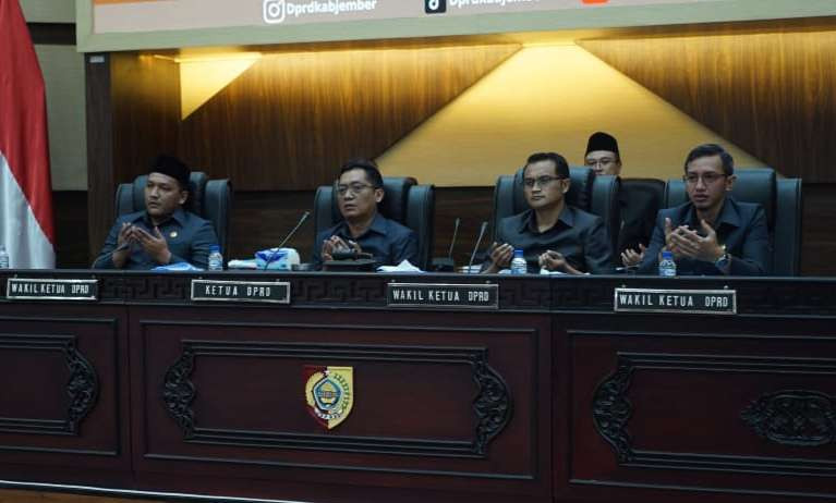 Rapat Paripurna Pembentukan Pansus Pilkada DPRD Jember (Foto: Dokumentasi DPRD Jember)