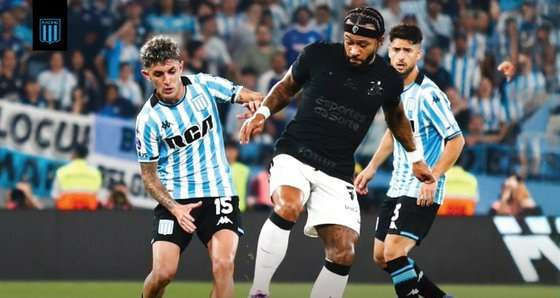 Racing Club vs Corinthians. (Foto: X/@RacingClub)