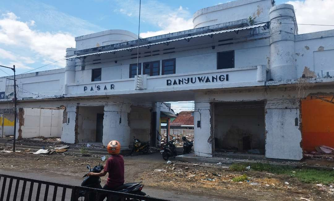 Revitalisasi Pasar Banyuwangi mulai dilaksanakan, diperkirakan selesai dalam setahun. (Foto: Istimewa)