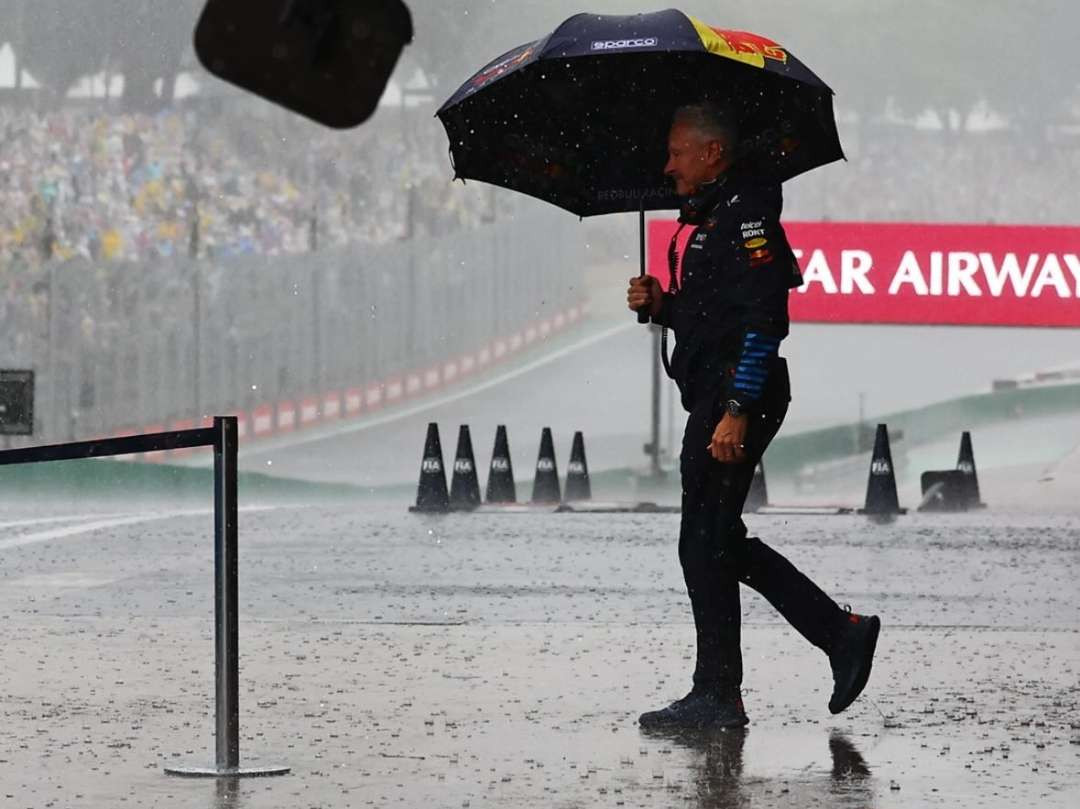 Hujan badai membuat jadwal kualifikasi F1 GP Brasil mundur ke Minggu, 3 November 2024 pagi waktu setempat, dilanjutkan balapan siang hari. (Foto: Instagram F1)