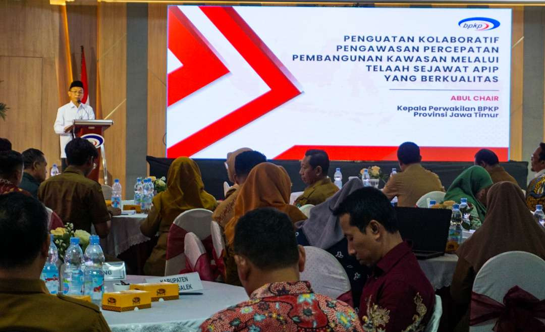 Rakor telaah sejawat BPKP Jatim. (Foto: Aini/Ngopibareng.id)