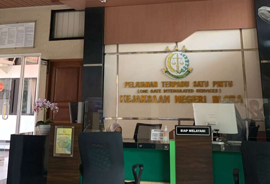 Kantor Kejaksaan Negeri Blora. (Foto: Ahmad Sampurno)