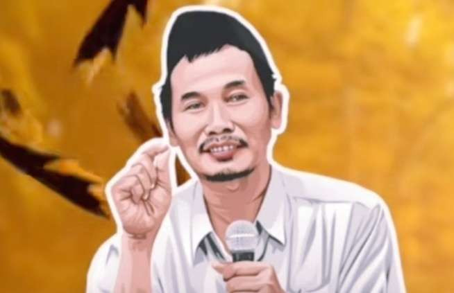 KH Ahmad Bahauddin Nursalim alias Gus Baha. (Foto: dok/ngopibareng.id)