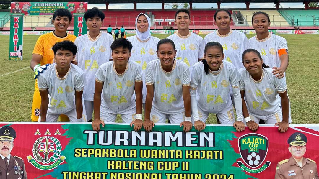 Arema FC Women melaju ke babak semifinal Kajati Kalteng Cup II 2024. (Foto: Ist)