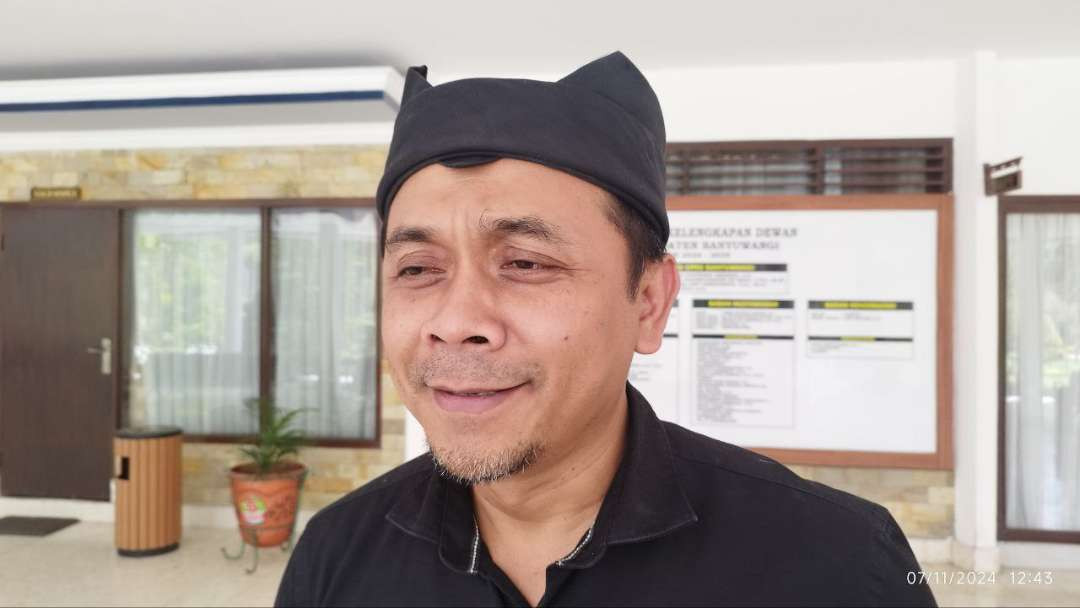 Kepala BPKAD Banyuwangi Canyanto Hendri Wahyudi. (Foto: Muh Hujaini/Ngopibareng.id)