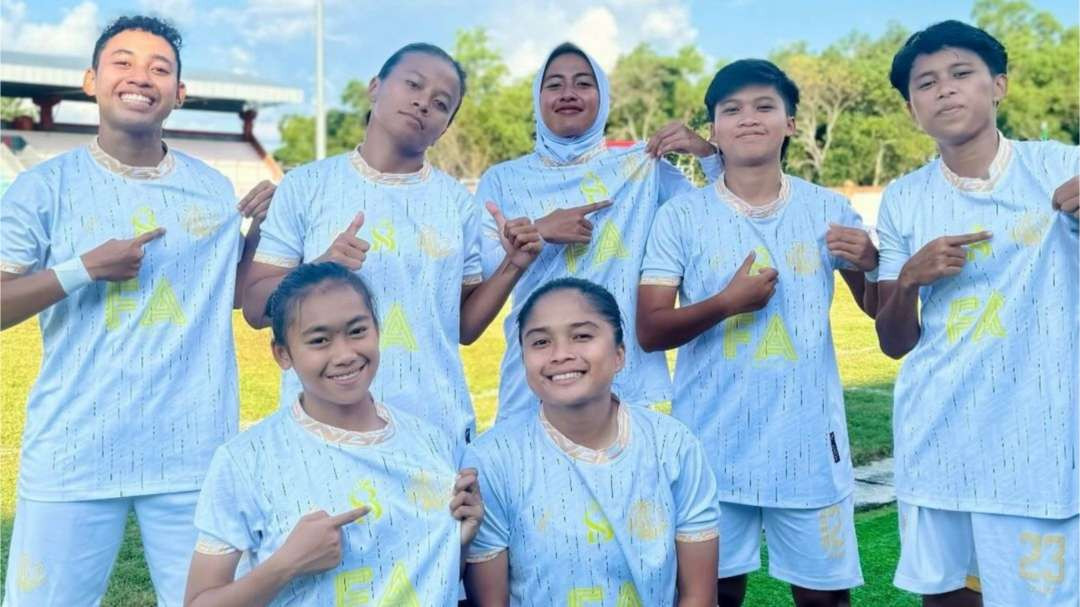 Skuad Ongis Sinam lolos ke semifinal Kajati Kalteng Cup II 2024 (Foto: Arema FC Women)