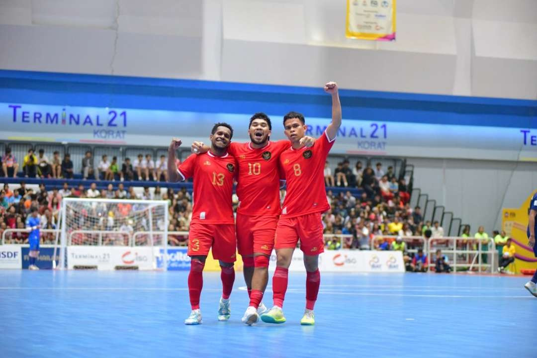 Timnas Futsal Indonesia unggul 2-0 atas Timnas Futsal Vietnam (Foto: Dok:FFI)