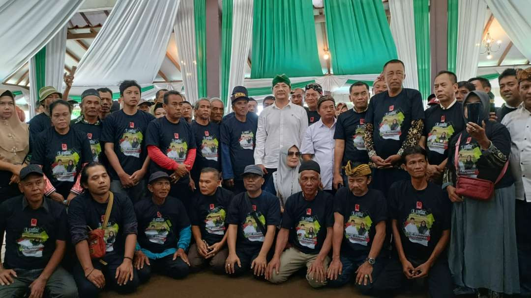 Relawan Projo Kabupaten Kediri beri dukungan Paslon no 1 Deny Widjanarko - Mudawamah di Pilbup Kediri 2024 (Foto : Istimewa)