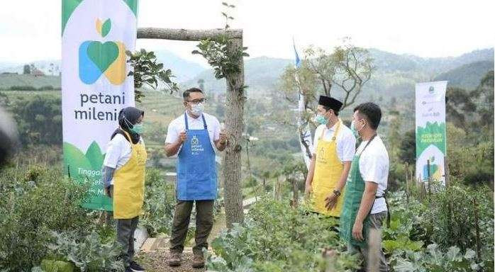 Ilustrasi Petani Milenial. (Foto: dinpertanpangan.demakkab.go.id)