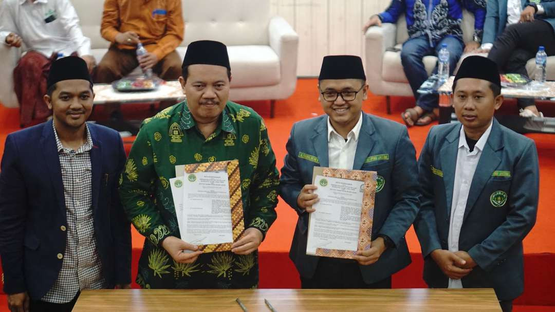 Rapat Pimpinan Wilayah (Rapimwil) di IAI Kediri, Pimpinan Wilayah (PW) Ikatan Pelajar Nahdlatul Ulama (IPNU) Jawa Timur. (Foto:ipnu for ngopibareng.id)