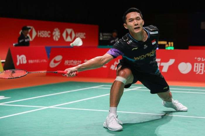 Tunggal putra Indonesia Jonatan Christie melaju perempat final usai mengalahkan wakil Denmark Rasmus Gemke. (Foto: PBSI)