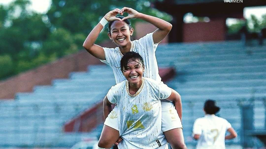 Skuar Ongis Sinam menang 1-0 atas Adhyaksa Kalteng Putri (Foto: Arema FC Women)