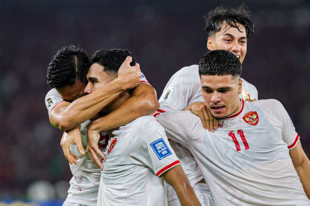 Timnas Indonesia berhasil naik 5 peringkat di ranking FIFA setelah mengalahkan Arab Saudi. Dari peringkat 132 naik menjadi 127 di ranking FIFA. (Foto: Ant)